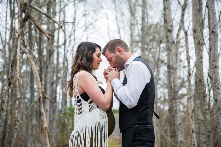 Séance photo maternité à Saint-Georges-de-Beauce